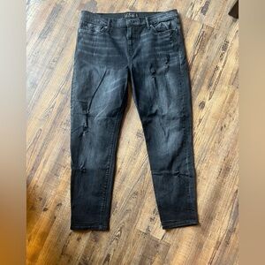 Lucky Brand Black Ankle Jeans